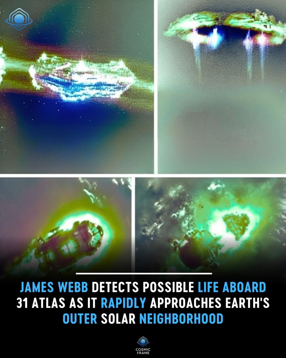 musicandsoularg's tweet photo. Y hablando de Roma…

No es solo una roca. Podría estar viva. El Telescopio Espacial James Webb acaba de realizar su descubrimiento más sorprendente hasta la fecha. 

3I/ATLAS, el extraño objeto interestelar que ya desconcertaba a los científicos, ahora parece portar indicios químicos de vida y se dirige directamente hacia nuestro sistema solar. 

Los escaneos espectrales del JWST detectaron algo completamente inesperado: moléculas orgánicas complejas, del tipo que sugiere procesos biológicos.

No se trata solo de polvo espacial o gases congelados. Se asemejan a los mismos componentes básicos que se encuentran en la Tierra y Marte, pero más ricos, con una estructura más definida y posiblemente activos. 

Si a esto le sumamos el extraño comportamiento de 3I/ATLAS —con cambios de velocidad, variaciones de brillo y ahora una forma drásticamente alterada—, los expertos buscan respuestas con urgencia.

¿Podría ser una reliquia congelada de una biosfera distante? ¿Un fragmento planetario con vida microbiana?

¿O algo… completamente diferente? 

Lo que resulta aún más escalofriante es su trayectoria. No se trata de un simple objeto de paso. 

La sonda 3I/ATLAS se acerca cada vez más, siguiendo una trayectoria que la adentra en el corazón de nuestro sistema solar. 

Si bien no hay peligro confirmado, el descubrimiento ya ha generado debates de alto nivel entre las agencias espaciales de todo el mundo. ¿Es un fenómeno natural?

¿Es intencional? ¿O se trata de un mensajero cósmico que apenas comenzamos a comprender? 

Sea cual sea la verdad, la Tierra está siendo observada con mayor atención que nunca por algo proveniente de muy, muy lejos.