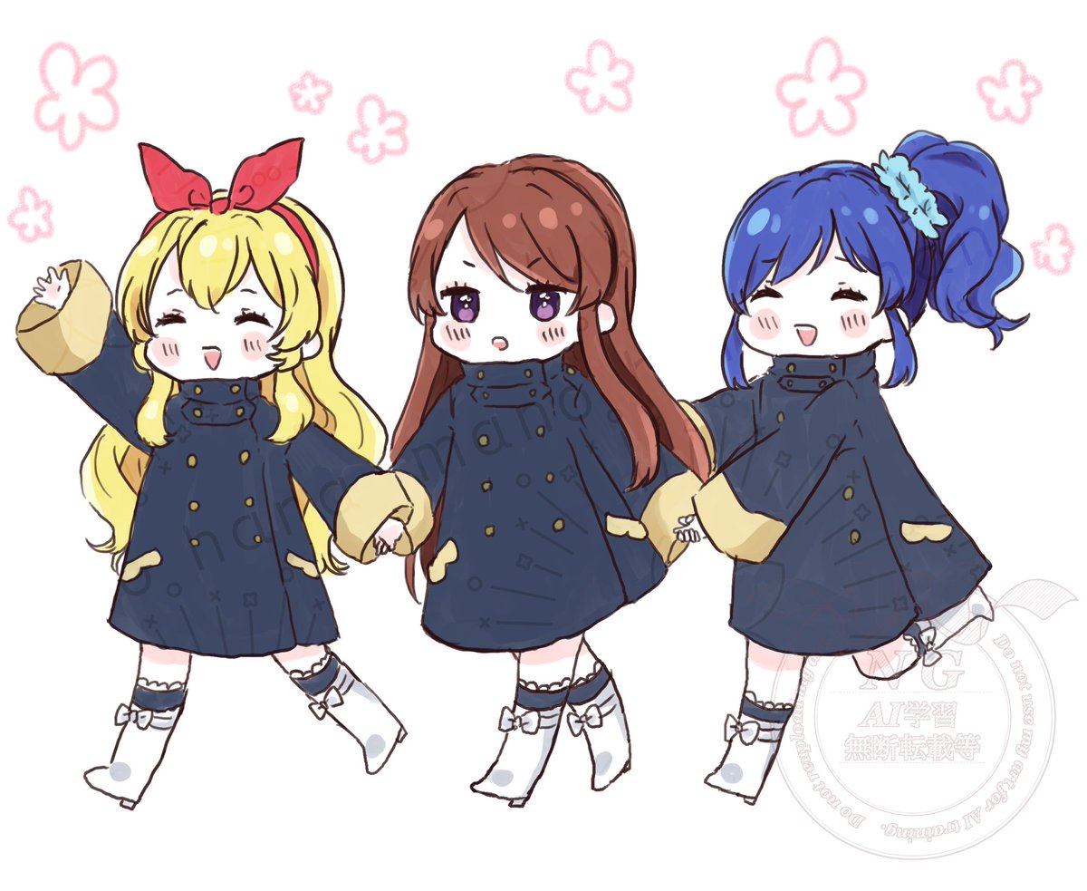 寒くなってきたねSoleil アイカツ！／星宮いちご 紫吹蘭 霧矢あおい