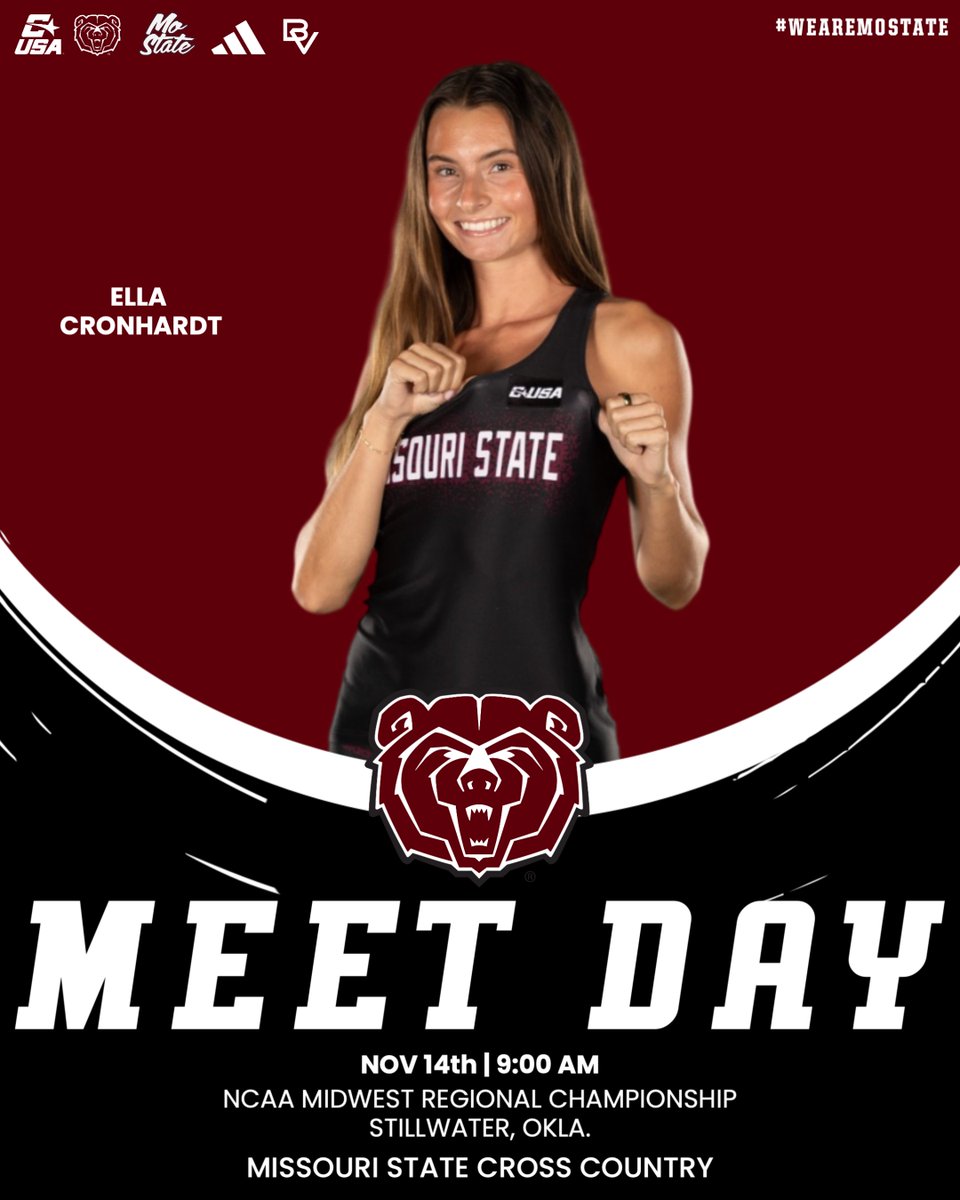 MoStateXCTF's tweet image. The stage is set in Stillwater 🐻🏃‍♀️

🏃‍♀️: NCAA Midwest Regional Championship
📍:  Greiner Family OSU Cross Country Course | Stillwater, Okla.
⏰: 9:00 a.m.
📊: tinyurl.com/4mnpznhv
📺: tinyurl.com/2cby8mk9

#GoBears | #WeAreMoState