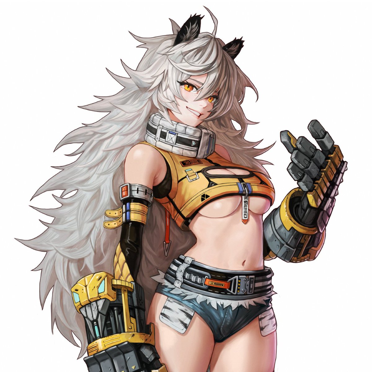 Nvit_M's tweet photo. White Tiger (白虎)

#백호 
#illustration 
#characterdesign 
#conceptart 
#イラスト 
#四神 
#絵 https://t.co/9DTjOlVVgh