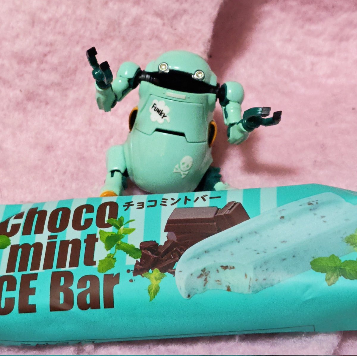 人からもらったチョコミントが1番美味しいっていうお話ですよ✨️