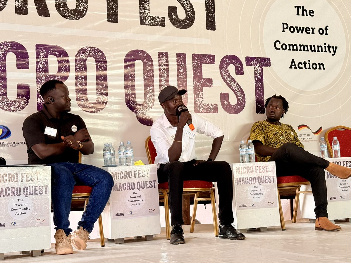 Hearing <a href="/McWangJok/">Mc Wang Jok.</a>, whom I’ve known for nearly two decades, speak about his journey as a conscious artist at the #ASKnet gathering in Gulu this afternoon reminded me of the power creatives hold to shape communities. What a journey, my guy.