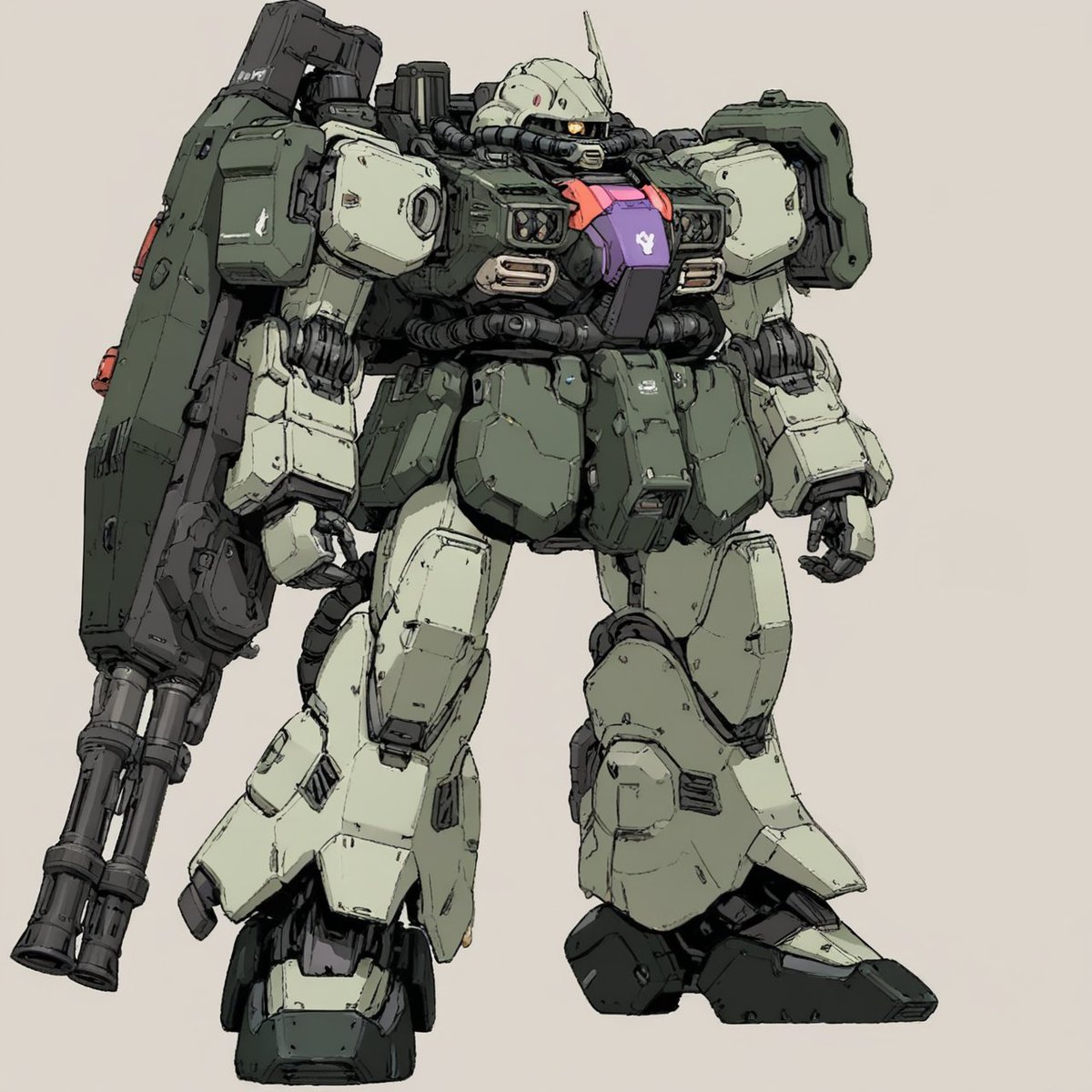 WasabiVaio's tweet image. ２D画像から３D画像へ
 
・SDXLでメカを生成
・meshy.aiで３D化

・nanobananaで三面図も生成
#AIart #AICG #mecha