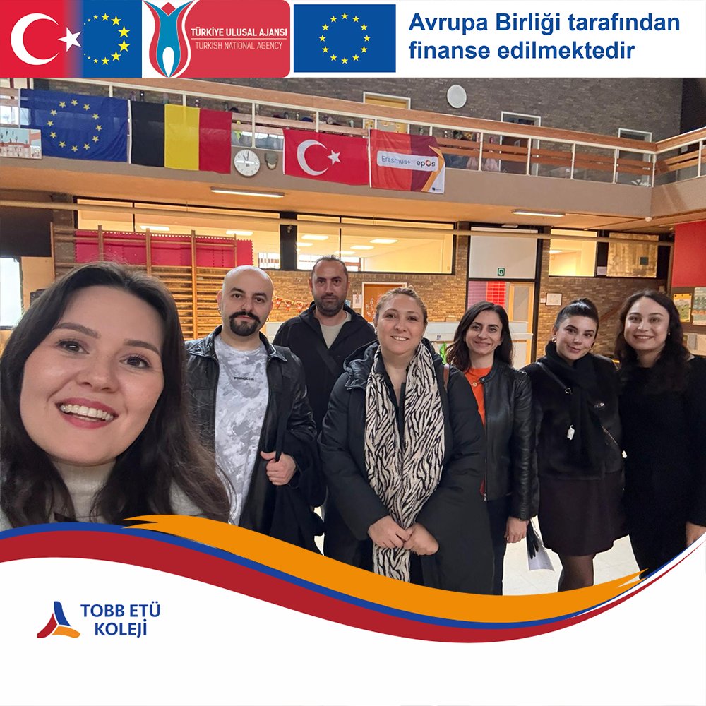 Türkiye Ulusal Ajansı tarafından desteklenen 2024-1-TR01-KA122-SCH-000238399 numaralı "Building a Sustainable Future" (Sürdürülebilir Bir Gelecek İnşa Etmek) Erasmus+ Okul Eğitimi projesi kapsamında yürütülen kısa süreli personel hareketliliği 2. grup faaliyeti tamamlandı.