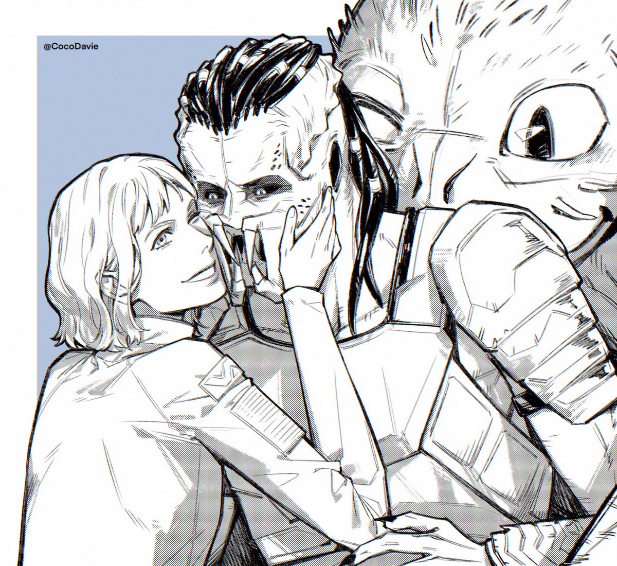 #PredatorBadlands #DekThia #ThiaDek
(ร่างท่าคล้ายๆกันไว้สองรูปแต่เลือกไม่ถูก เลยทำมันทั้งสองรูป❤️‍🩹)