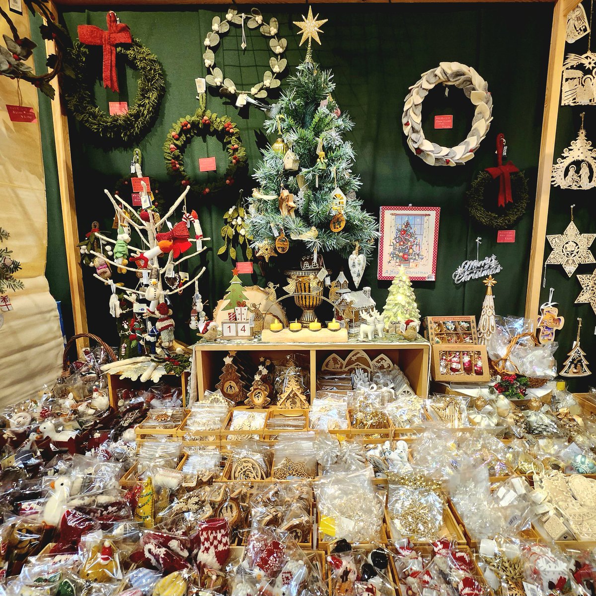 素敵…！(*'▽'*)💕 クリスマスカウントダウンティー良いな…！