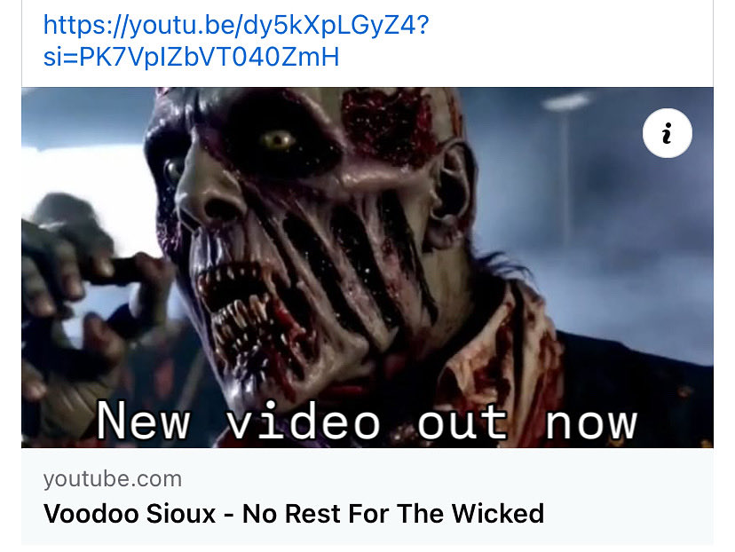 Voodoo Sioux tweet media