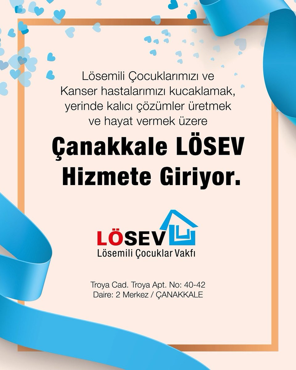 En önemli ve tarihi ilimizde olmanın ve Çanakkale’li çocuklarımız ile yetişkin kanser hastalarımızı yakından kucaklamanın gururunu paylaşıyoruz. 
⁦<a href="/CanakkaleGovTr/">Çanakkale Valiliği</a>⁩ ⁦<a href="/canakkaleilmem/">Çanakkale İl Millî Eğitim Müdürlüğü</a>⁩ ⁦<a href="/17belediyespor/">canakkalebelediyespo</a>⁩ 
ÇANAKKALE BELEDİYESİ
⁦<a href="/canakkalesaglik/">Çanakkale İl Sağlık </a>⁩