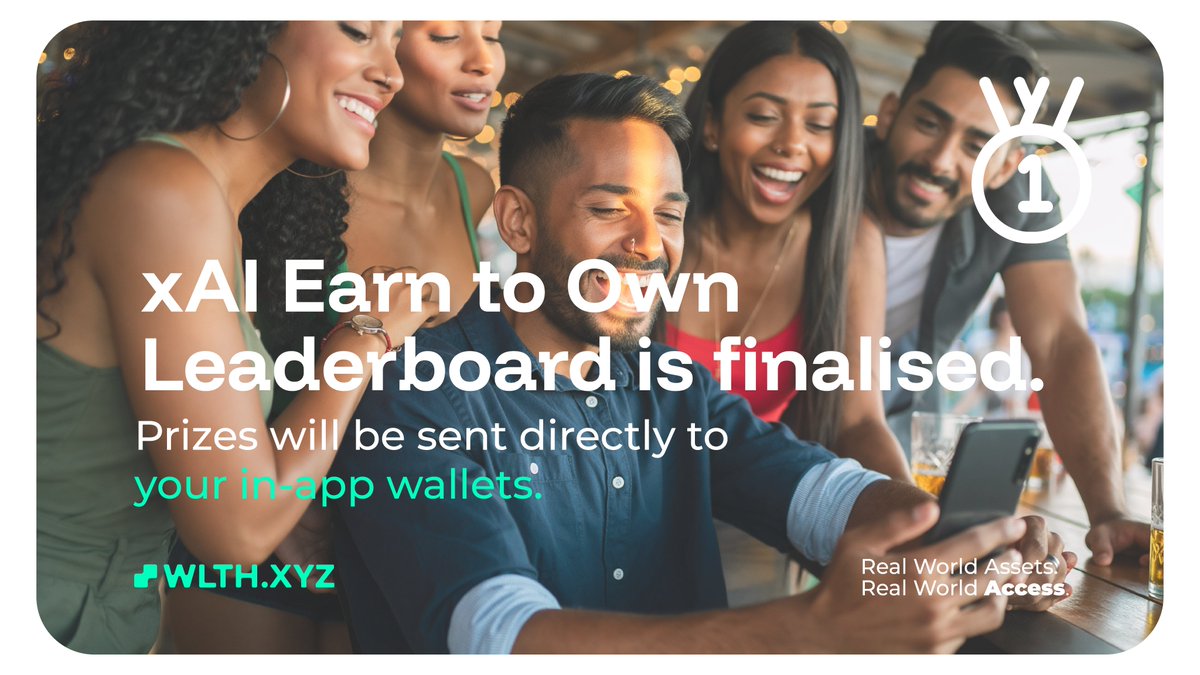 EarnToOwn's tweet image. xAI Earn is wrapped. 🎯
 
Rewards are sent and the final numbers show how strong the campaign ran:

- 36,101 verified missions completed
- 42.6 missions per user on average
- 263,800 impressions 

Every entry checked. Every Slice allocated.

Next campaign is already lined up...…