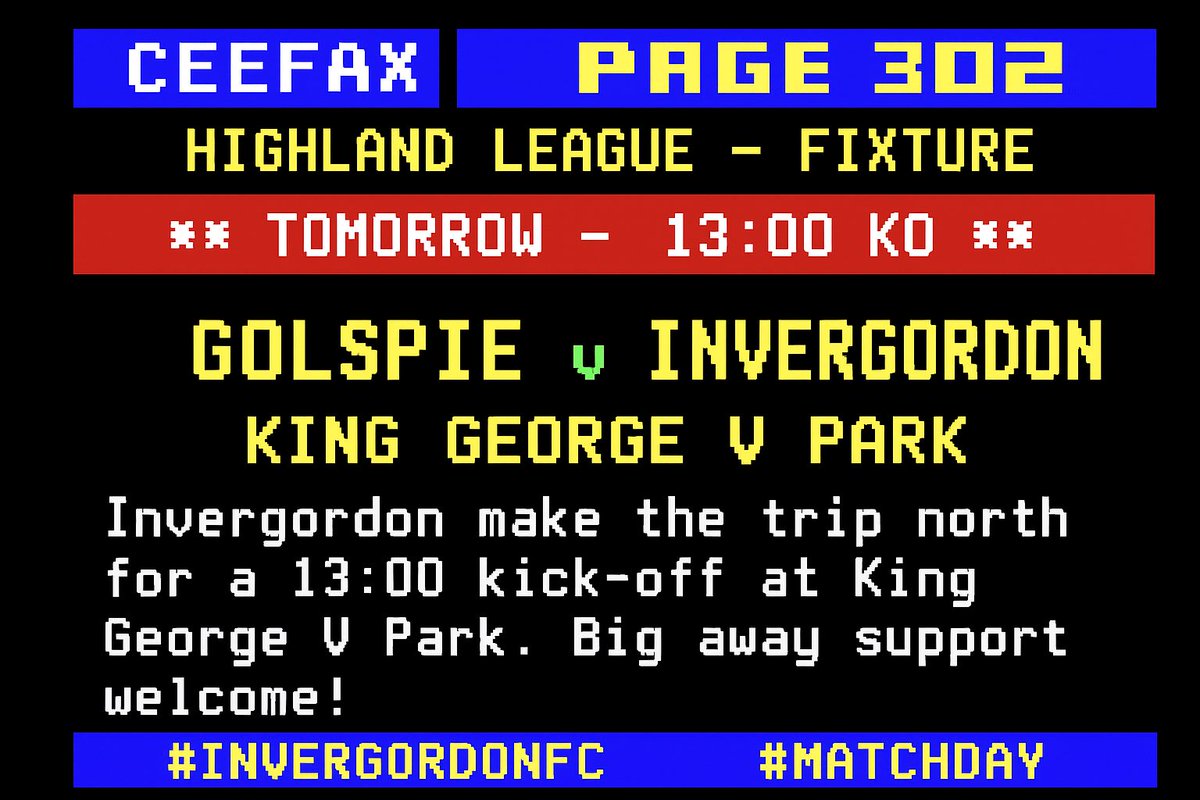 Invergordon FC (@invergordonfc) on Twitter photo 