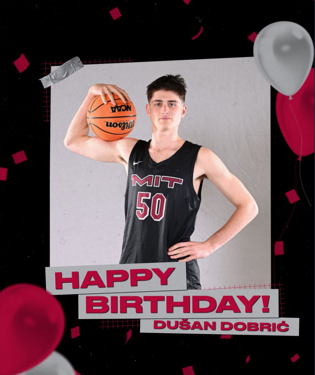 MITEngineersMBB's tweet image. 🎈𝙃𝘼𝙋𝙋𝙔 𝘽𝙄𝙍𝙏𝙃𝘿𝘼𝙔🎂

Happy Birthday to our guy, Dušan Dobrić!

@_dusandob | #EngineeredToCompete