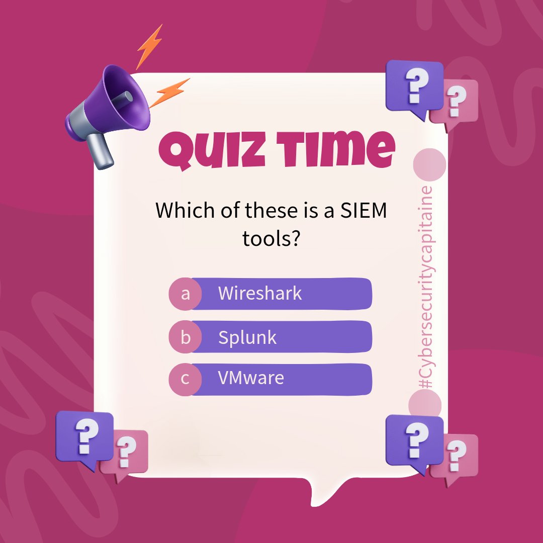 Amaji91's tweet image. Test your knowledge 

#cybersecurity #Cybersecuritycapitaine #Tech #QuizTime #IT
