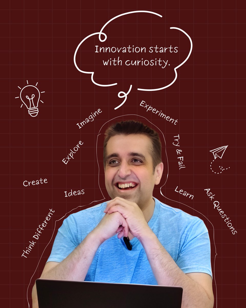 MadhavSheth1's tweet image. Ask. Explore. Create

#Innovation #Curiosity #Learn #Idea