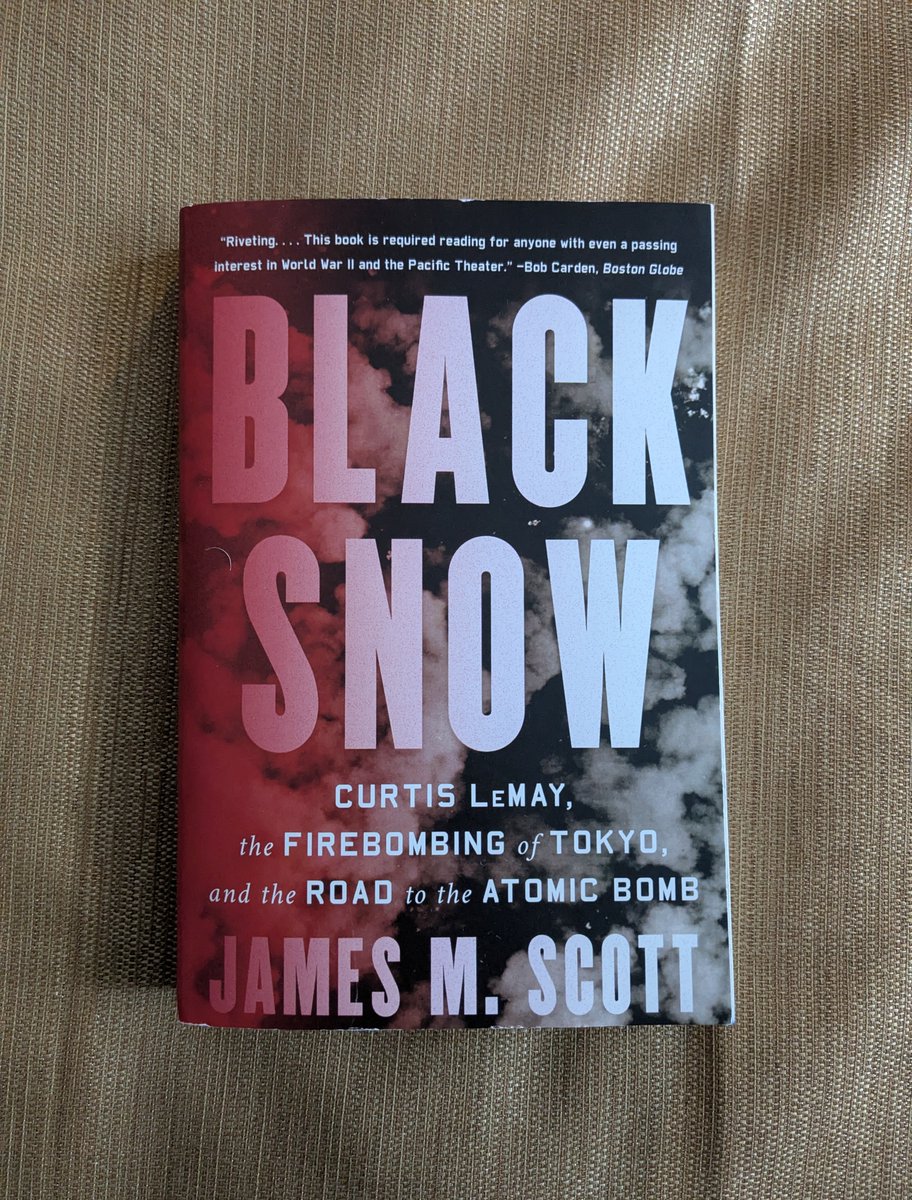 MartinKoenigsb2's tweet photo. New Review! #BombingCampaign #WWIIHistory #SWWHistory #WWII #SWW #WargameResearch #BlackSnow #CurtisLeMayTheFirebombingOfTokyoAndTheRoadToTheAtomicBomb #JamesMScott #WWNorton #CurtisLeMay #B29s #Incendiaries #BloodRedSkies #AcesHigh #WorldWarIIWargaming @Hush_Kit @clark_aviation https://t.co/3YXwnw9h6A