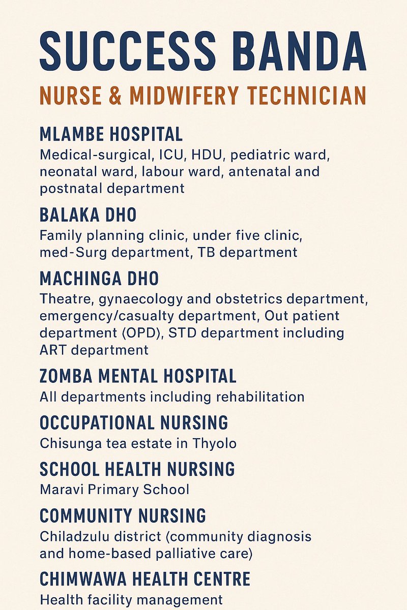 Uchindamie27's tweet photo. My sister just graduated with a Diploma in Nursing and Midwifery 🎓
She’s gained solid experience working in major hospitals. 

She’s truly passionate about caring for others and improving lives. 💙

If you know of any opportunities, please help us! 

Rt and share 
Thank you https://t.co/48CHbUWGkM