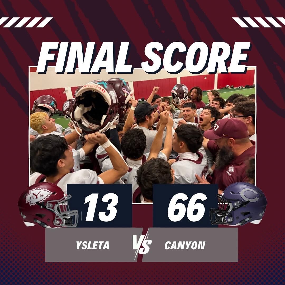 Not the outcome we wanted for our <a href="/ysletafootball/">Coach Martinez</a> program last night, but we are so proud of their accomplishments this season. These young men displayed character in all they did…every step of the way. What a ride this season was! Thank you, Indians! #BOWUP