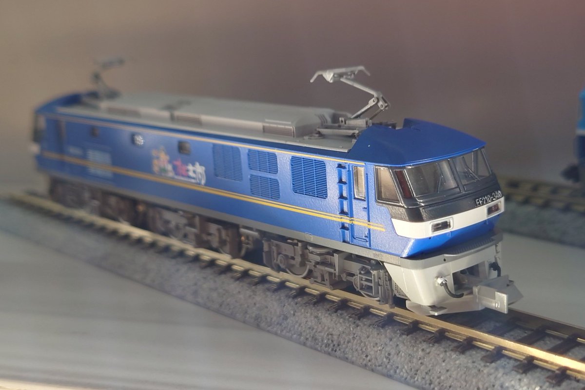 KATO EF210-340 新鶴見機関区　直営店特製品 KATO 直営店限定製品 EF210 340 新鶴見機関区 入線 | 約40年ぶりのN