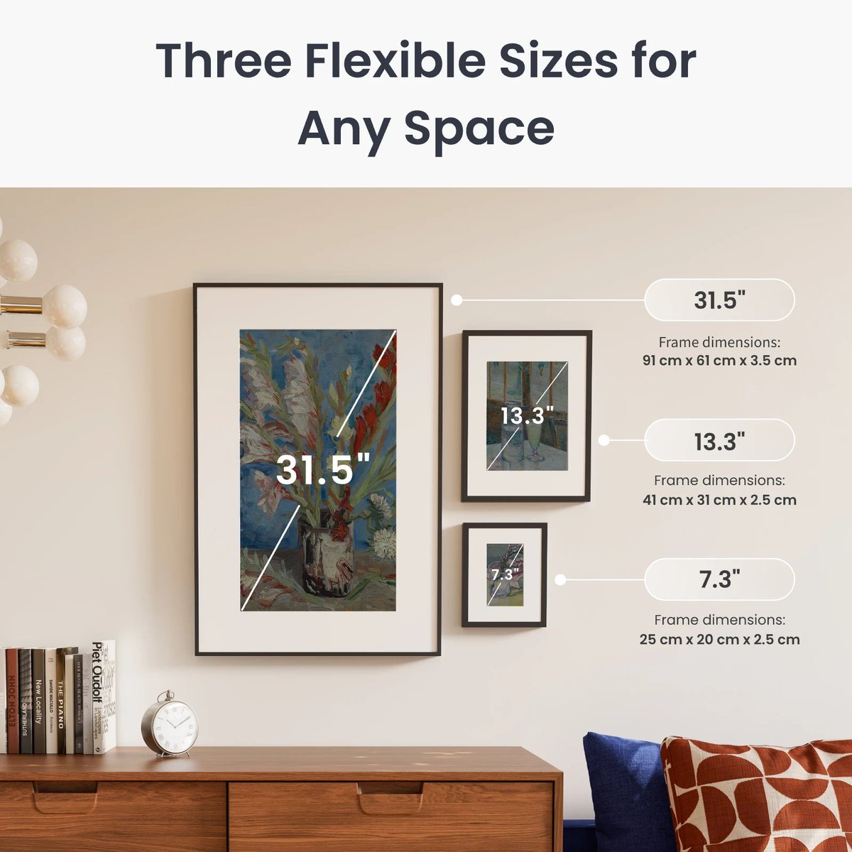 drbeel_techno's tweet image. #SwitchBot
لوحة حائط ديجيتال رائعة #AIArtFrame من SwitchBot لعرض أجمل الصور على الحائط :
- شاشة بـ 6 ألوان و بتقنية E-Ink
- عرض أعمال فنية مُولّدة بالذكاء الاصطناعي
- ملمس وأناقة الورق الحقيقي بدون وهج أو ضوء أزرق
- ببطارية قابلة لإعادة الشحن 2000mAh تدوم لسنتين
- يمكن تغيير…