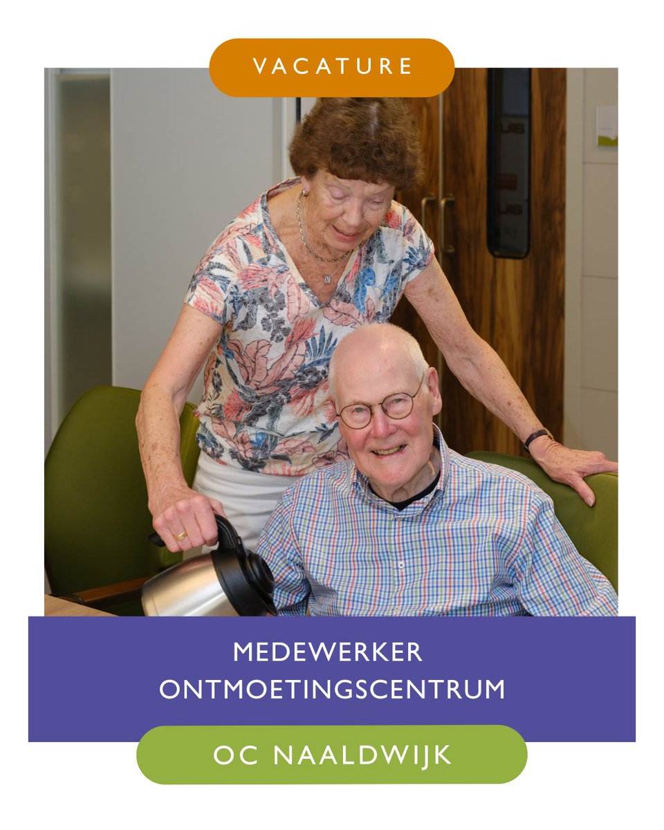 Wil jij mensen met dementie of geheugenproblemen een warme dag bezorgen? 🌷 Bij het Ontmoetingscentrum Naaldwijk bied je structuur, aandacht en begeleiding, samen met mantelzorgers. 🤝 Word jij onze nieuwe collega? Solliciteer nu: tinyurl.com/4mx5fkf5
#pietervanforeest #pvf