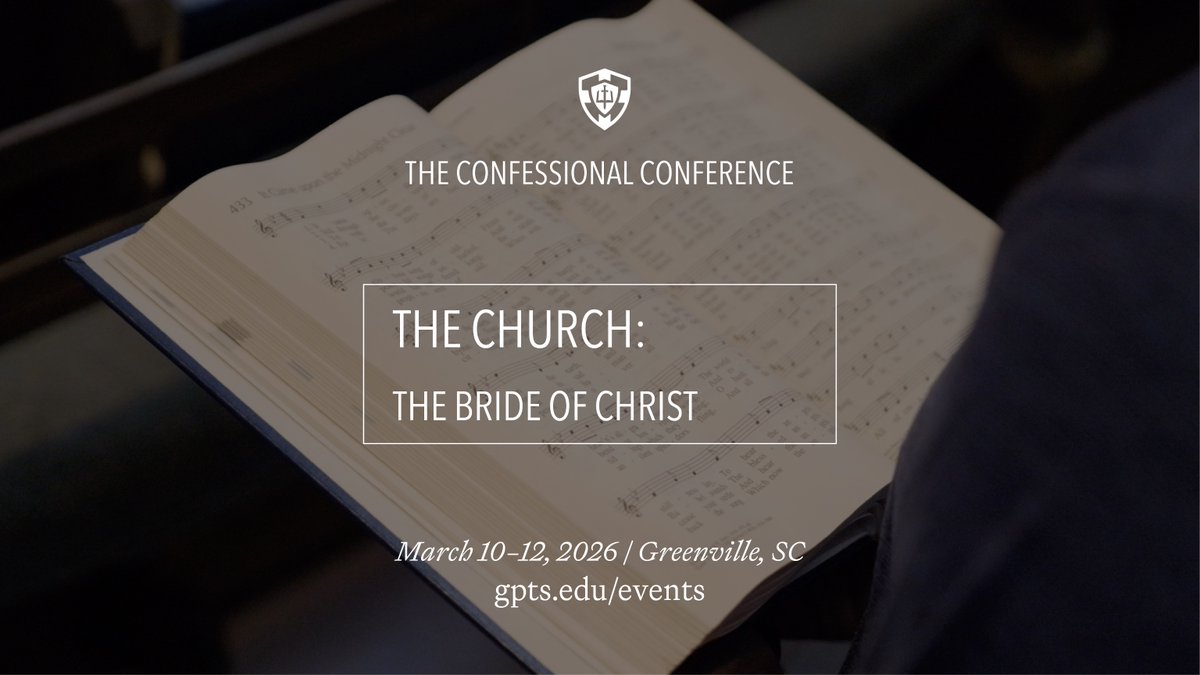 Join us March 10-12, 2026 as we gather for prayer, fellowship, and the preaching of the Word with a focus on this theme: The Church: The Bride of Christ.

Our speakers are Ian Hamilton, Hensworth Jonas, Jonathan Master, Michael Morales, Mike Riccardi, Jim McCarthy, Scott Aniol,