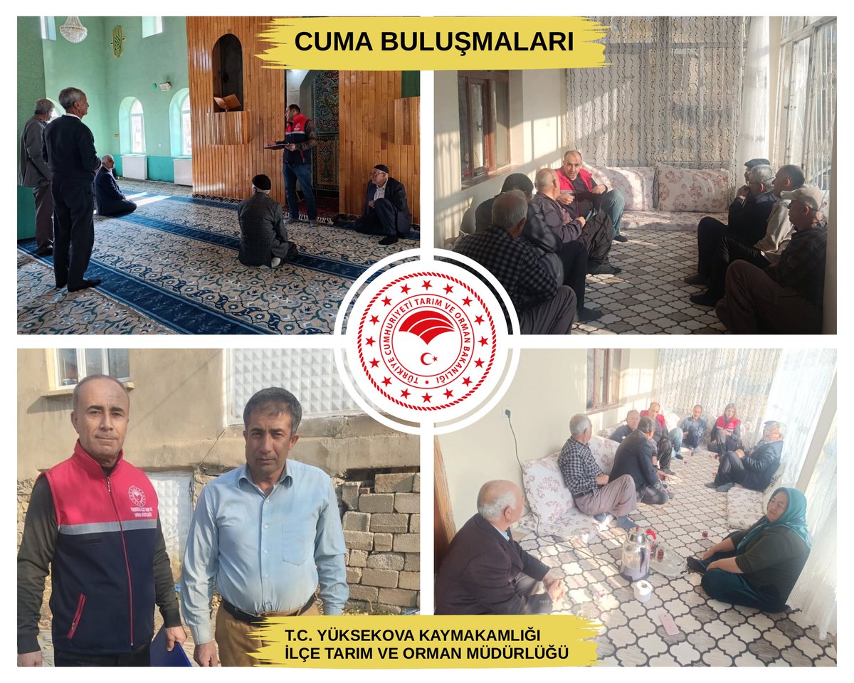 Cuma Buluşmaları kapsamında İlçe Tarım ve Orman Müdürlüğümüz teknik personellerince;

✍🏻 Çiftçi Kayıt Sistemi (ÇKS) Başvuruları
📊 Genel Tarım Sayımı
🌾 Tarım Sigortaları
🗒️ Tarımsal Üretim Planlaması
✅ Yeni Desteklemeler
konularında bilgilendirmeler yapıldı.
<a href="/ibrahimyumakli/">İbrahim Yumaklı</a>