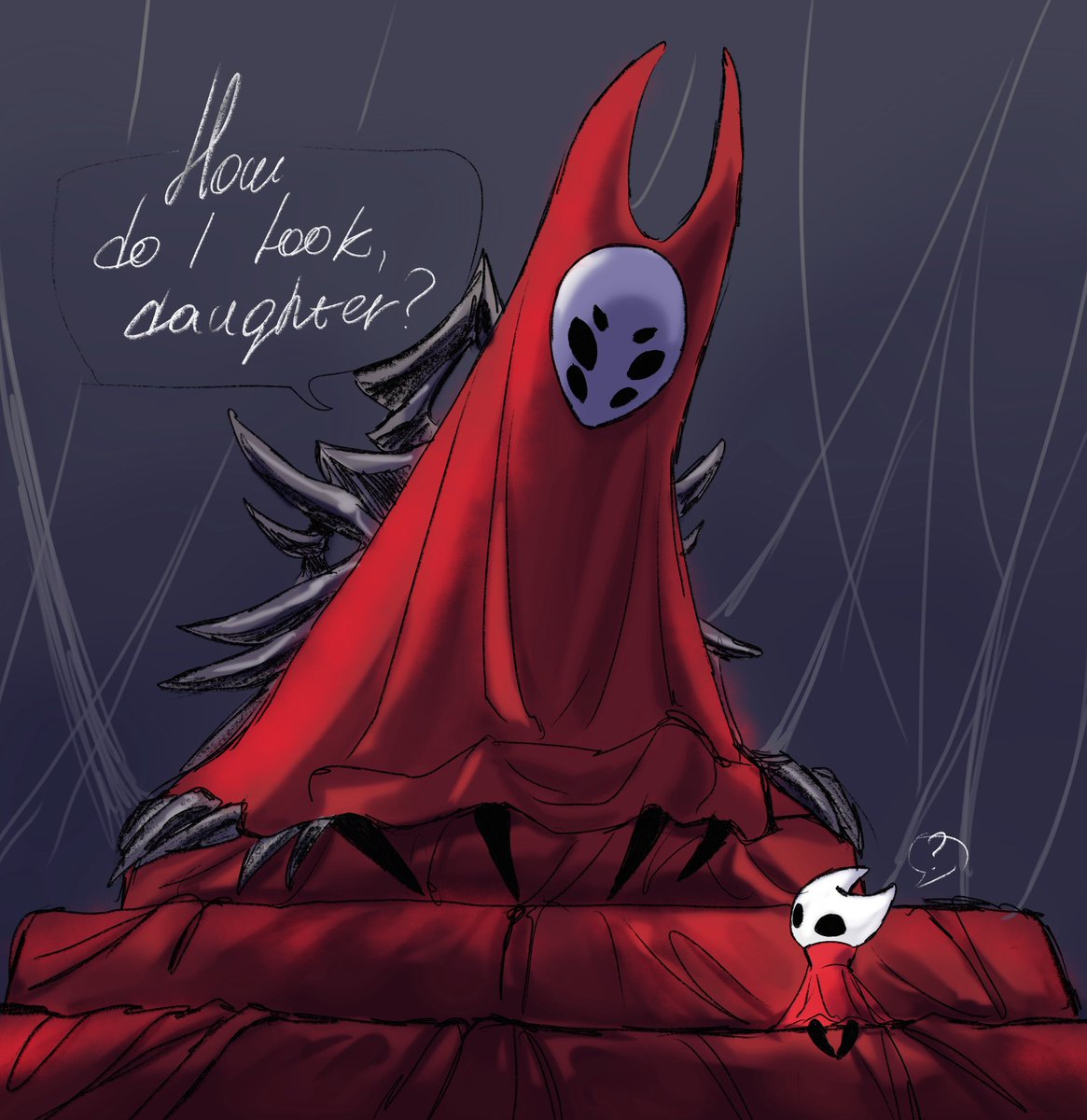 Boopie1002's tweet image. I decided to transfer some art from another account here 

And bebe Hornet 

#hollowknight #hollowkinghtsilksong