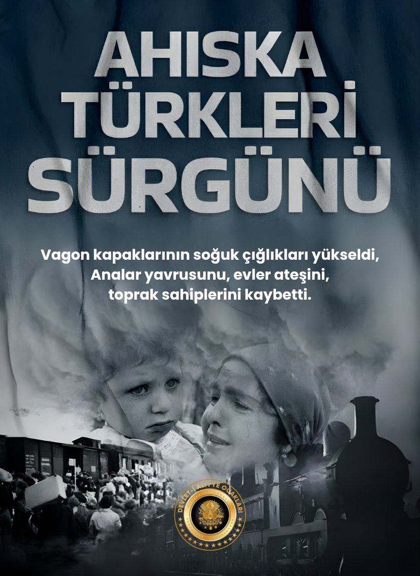 AHISKA TÜRKLERİ SÜRGÜNÜ

Tarihin soğuk sayfalarına kazınan bu acı hadise, yalnızca bir sürgün değil; ümmetin mazlum bir parçasının yurdundan koparılışının hüzünlü bir destanıdır.
1944’te binlerce Ahıska Türkü, kadın-erkek, yaşlı-çocuk demeden vagonlara dolduruldu; yıllardır ezan