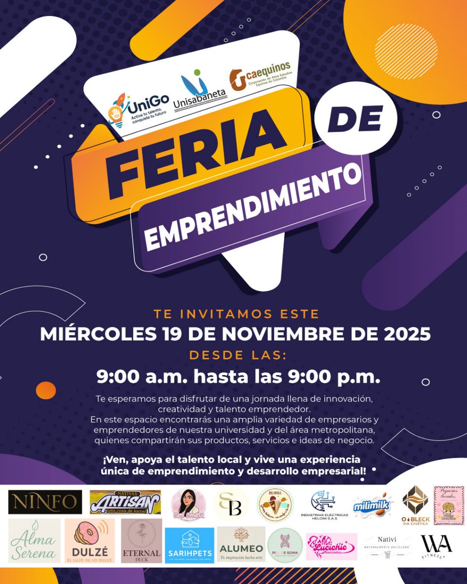 Unisabaneta se llena de innovación, talento y liderazgo este miércoles 19 de noviembre  unisabaneta.edu.co/2025/11/13/uni…

#Unisabaneta