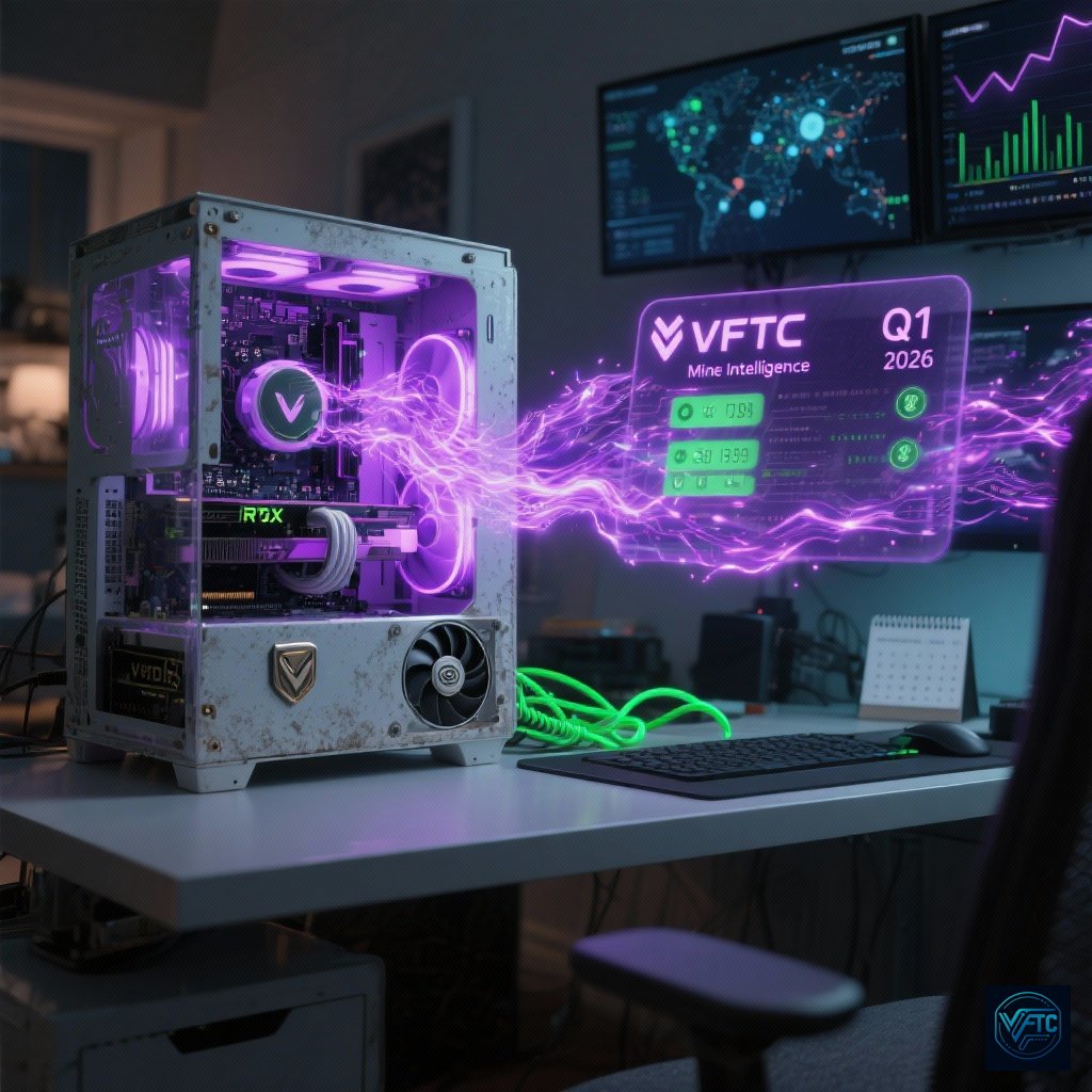 Why settle for sky-high cloud costs when AI compute can be yours for pennies?  
VFTChain's scalable DynamoDB backend is ready, powering a decentralized marketplace where your idle GPU earns real rewards via PoUAW—democratizing access, fair launch on Solana. Q1 2026 launch.