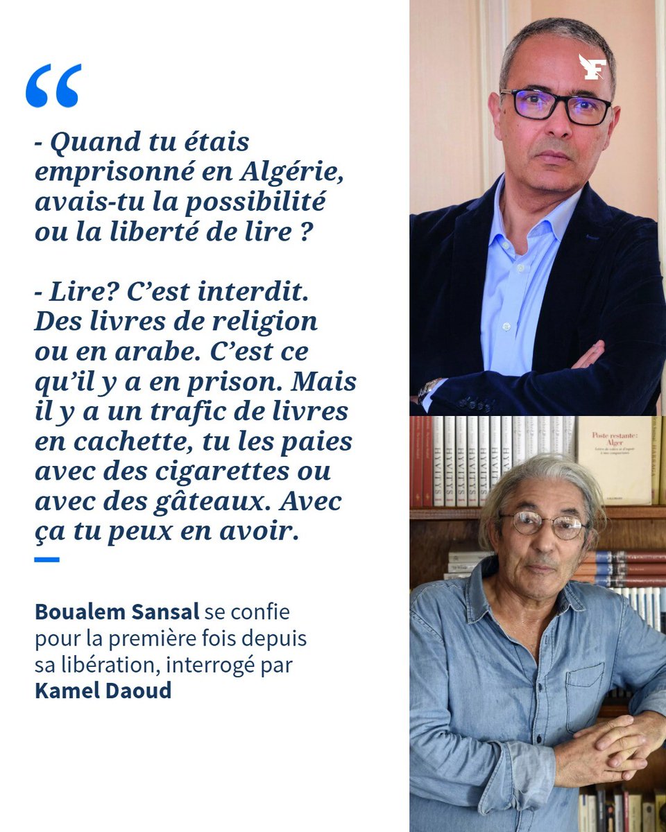 Le_Figaro's tweet image. Ses paroles, rares, ont été retranscrites ce jeudi dans les colonnes du Point  par l’écrivain Kamel Daoud, avec qui il s’est entretenu par téléphone. → l.lefigaro.fr/wKRw