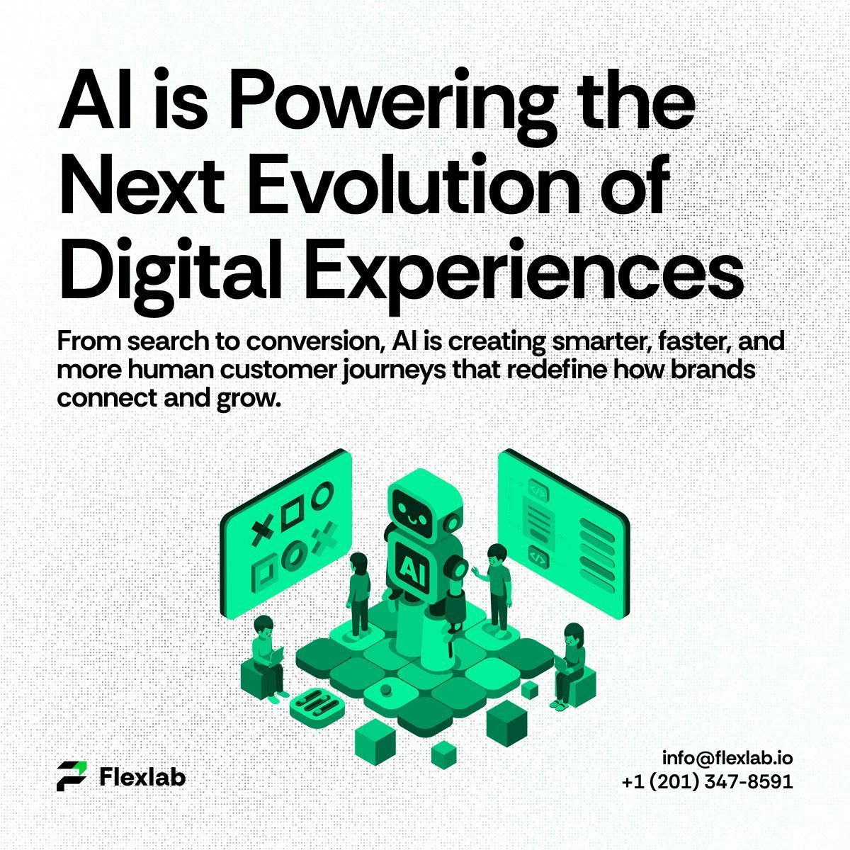 info_flexlab's tweet image. AI is transforming search and the customer journey in 2026. 

Here are five key shifts to keep in mind:

AI-driven SEO
Local AI visibility
AI-assisted content
Unified data for personalization
New KPIs for the AI era

 #AI #DigitalTransformation #Flexlab
