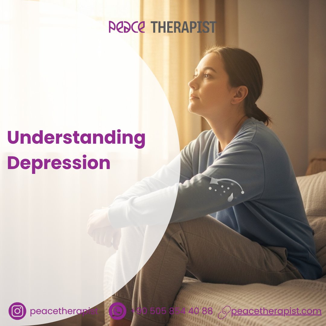 peacetherapist's tweet image. Depression is more than sadness.

Do you often feel persistently low, lose interest in things you once enjoyed, or struggle to get out of bed? You might be experiencing depression.

#PeaceTherapist #MentalHealthAwareness #DepressionHelp