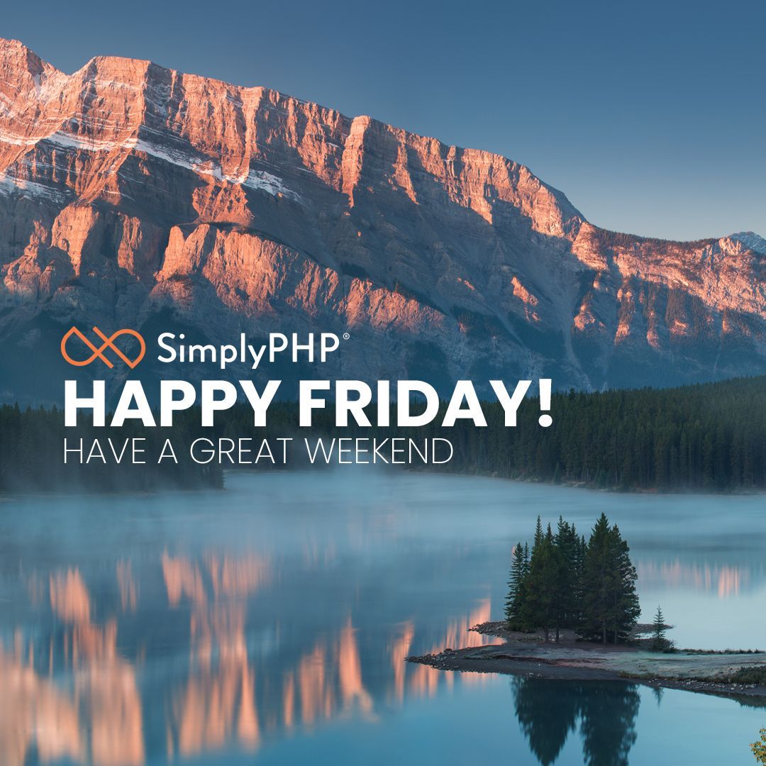 simplyphpdotcom's tweet image. Happy Friday!