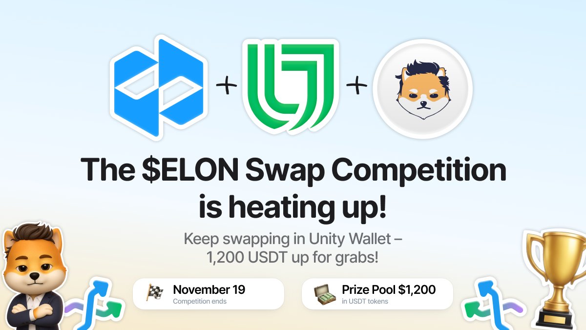 🔥 Mission Update: The $ELON Swap Race is HEATING UP!

We’re midway through the Dogelon Mars × Unity Wallet × LetsExchange Swap Competition – and the leaderboard is red-hot ⚡

💰 1,200 USDT in rewards are up for grabs – and the gap between leaders is tiny!

👑 Top swappers will