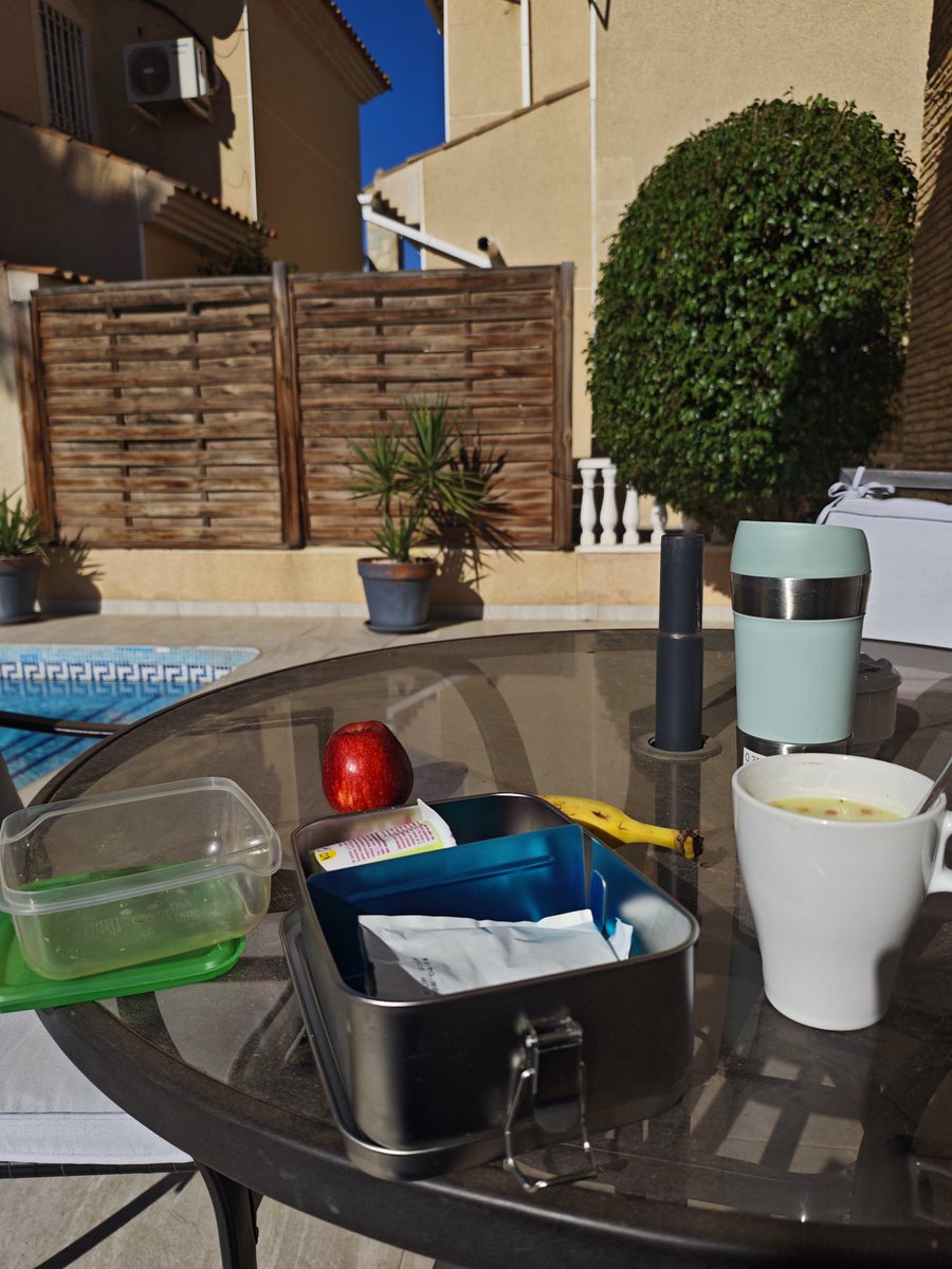 November working mans lunch in Spain