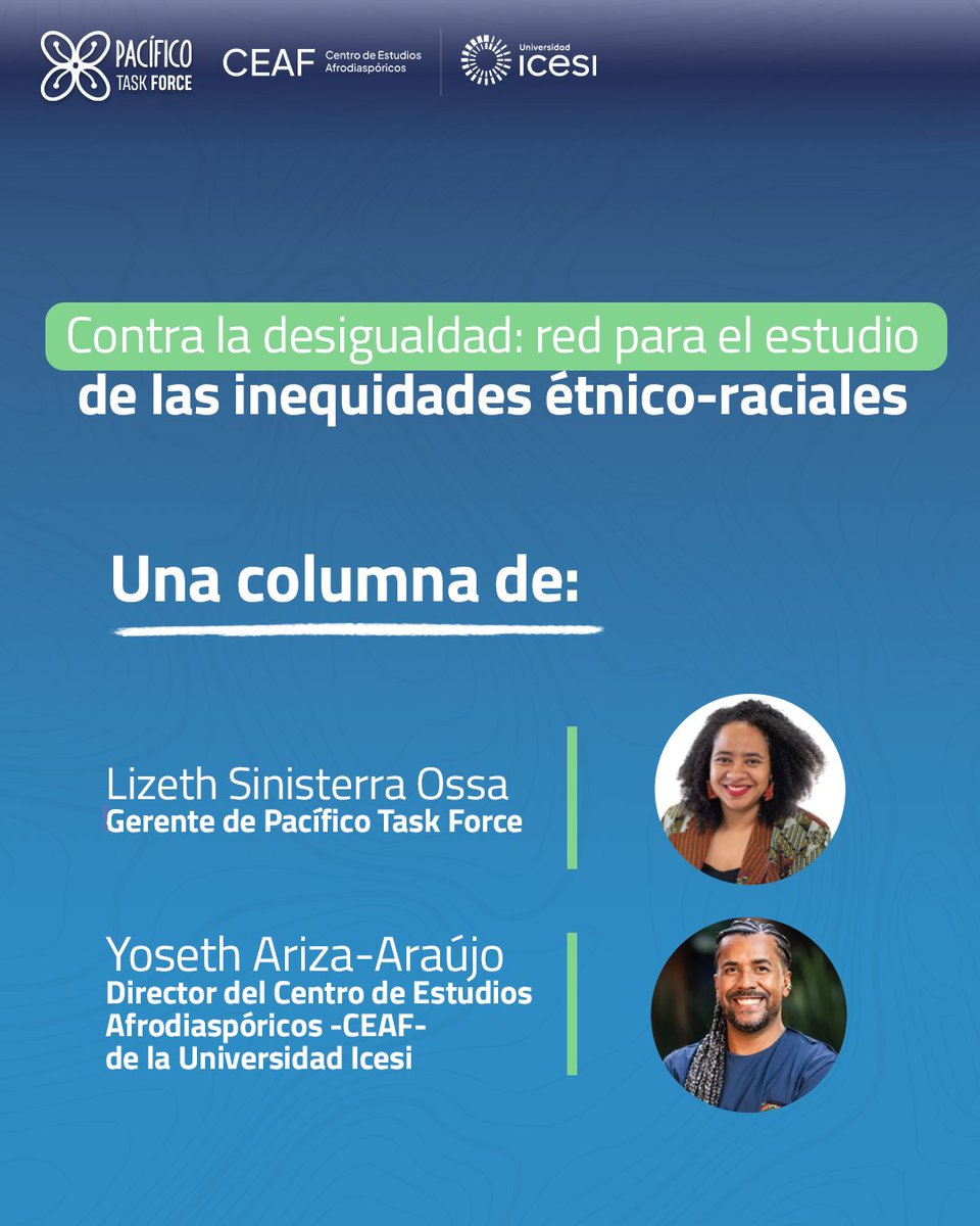 PacificoTask's tweet photo. Colombia cuenta con diversos instrumentos para analizar las inequidades; sin embargo, estos no logran reflejar con precisión las diferencias que existen dentro de los grupos étnicos —como las relacionadas con el género y la edad—, https://t.co/PwQM2yVkOA