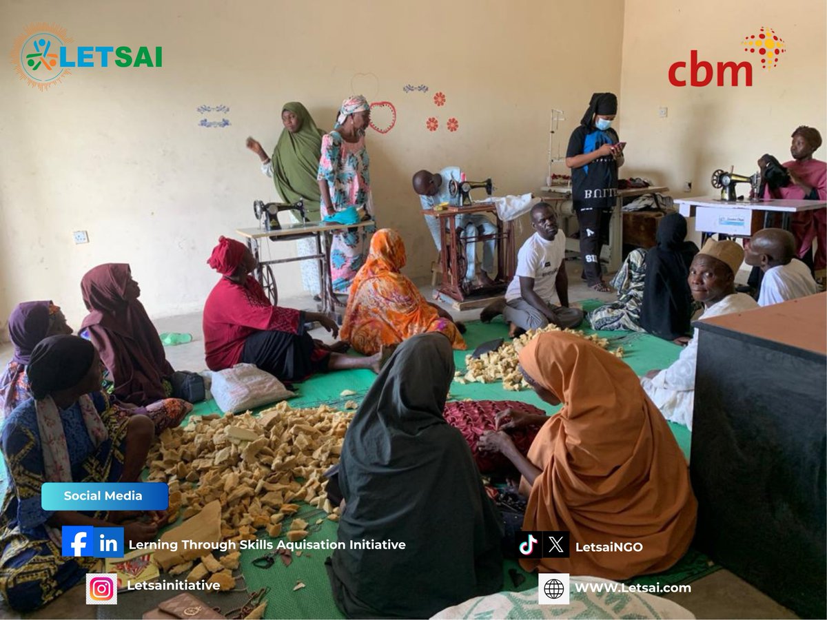 LetsaiNgo's tweet image. 𝗣𝗲𝗿𝘀𝗼𝗻𝘀 𝘄𝗶𝘁𝗵 𝗱𝗶𝘀𝗮𝗯𝗶𝗹𝗶𝘁𝗶𝗲𝘀 𝗽𝗮𝗿𝘁𝗶𝗰𝗶𝗽𝗮𝘁𝗶𝗻𝗴 𝗶𝗻 𝘁𝗵𝗿𝗼𝘄-𝗽𝗶𝗹𝗹𝗼𝘄 and 𝗯𝗲𝗮𝗱-𝗺𝗮𝗸𝗶𝗻𝗴 𝘁𝗿𝗮𝗶𝗻𝗶𝗻𝗴, supported by 𝗟𝗘𝗧𝗦𝗔𝗜 and 𝗖𝗕𝗠

#InclusiveSkillsTraining
#DisabilityInclusion

@UNICEF
@UN
@UNWomenWatch
@UN_Women