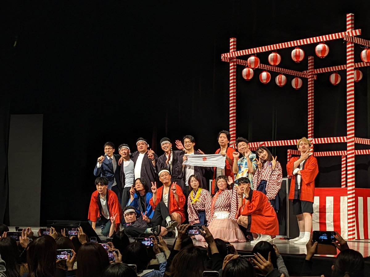 りえちゃんがノリ✕3連発中谷口さんの幻が通り過ぎた🤣春告ぐとりえ