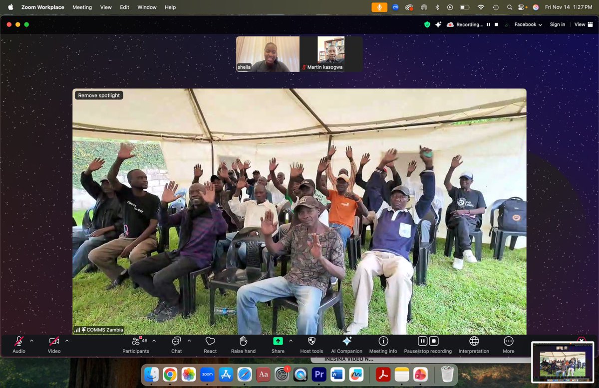 WVD Zambia tweet media