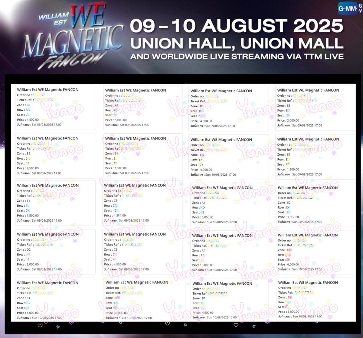 Yunoo88's tweet image. เปิดรับคิวแล้วนะคะ 🎉 2026 B.I TOUR: The Last Parade Tour ENCORE in BANGKOK

✨สามารถฟิคโซนได้คับ
✨ไม่ต้องสำรองได้นะคะ
✨มีประสบการณ์เยอะมากๆค่ะ แวะดูรีวิวก่อนได้เยยคับ
✨กดไม่ได้ไม่มีค่าใช้จ่ายใดๆค่ะ เฝ้าจนกว่าจะโซลเอาท์เลยคับ🫶🏻

#2026BITOUR
#THELASTPARADE_ENCORE
