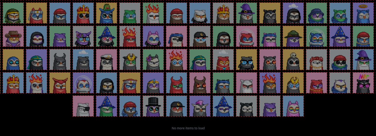 I might be a bit late but fair to say there's no more Ethscription Moonbirds to mint :D

Now we need a lot better explorer for huge collections like that.

Guess what.