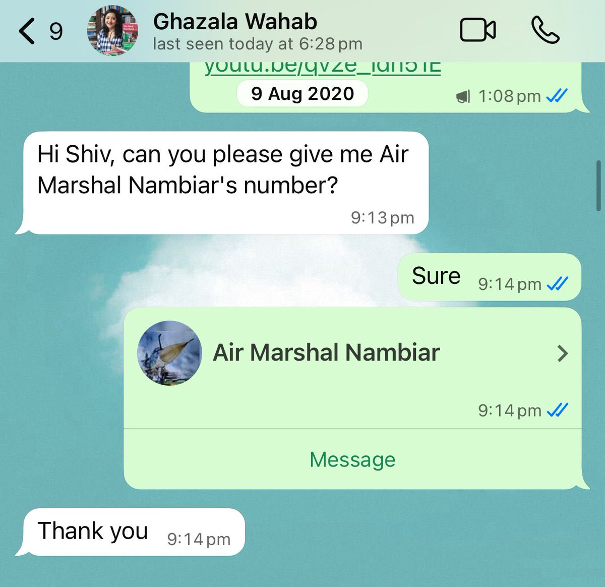 ShivAroor's tweet image. “Do not claim acquaintance.”

Sure, Ghazala.