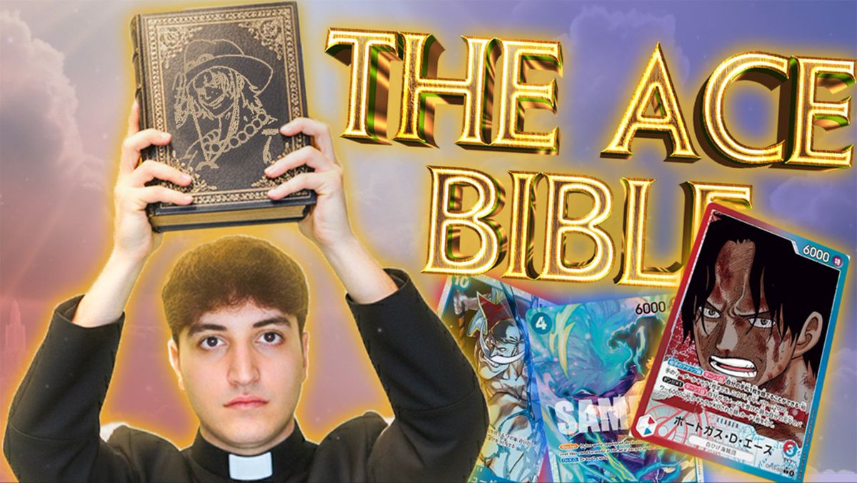 THE ACE BIBLE IS OUT!

Video link:
youtu.be/heIvMlHQpPk?si…

One of the most important videos on the channel: we cover everything you need to know about Ace R/U!
card choices, full decklist, matchup approach, and an IRL gameplay segment. There are many editing tweaks we can still