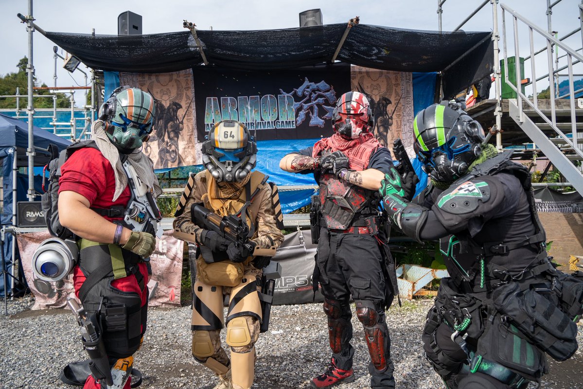 koutyasergeant's tweet image. #Titanfall2　　　　
　　　　
　「心配しないで、頼れる仲間がいる！」

📸 @cam_video_photo 

#ARMOR祭  #ARMOR祭2025