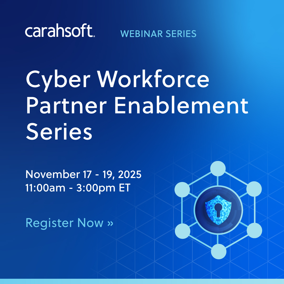 🎉 Security Journey is excited to be joining the Cyber Workforce Partner Enablement Series w/ <a href="/Carahsoft/">Carahsoft</a>!

📅 November 17–19 | Virtual

Three days of insights, alignment, and action to shape the future of cyber talent in the Public Sector.

Register Now: ow.ly/jWZB50Xr7EW