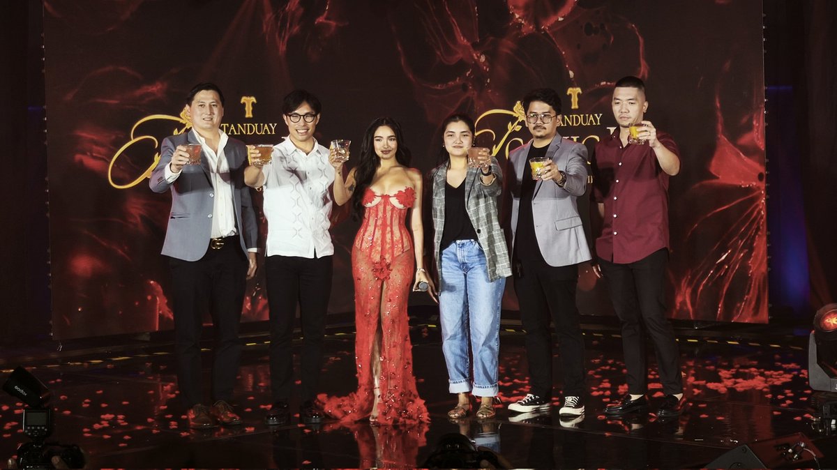 Andrea and Tanduay Executives <a href="/iamandrea_b/">Andrea Brillantes</a> #AndreaBrillantes #TanduayCalendarGirl2026