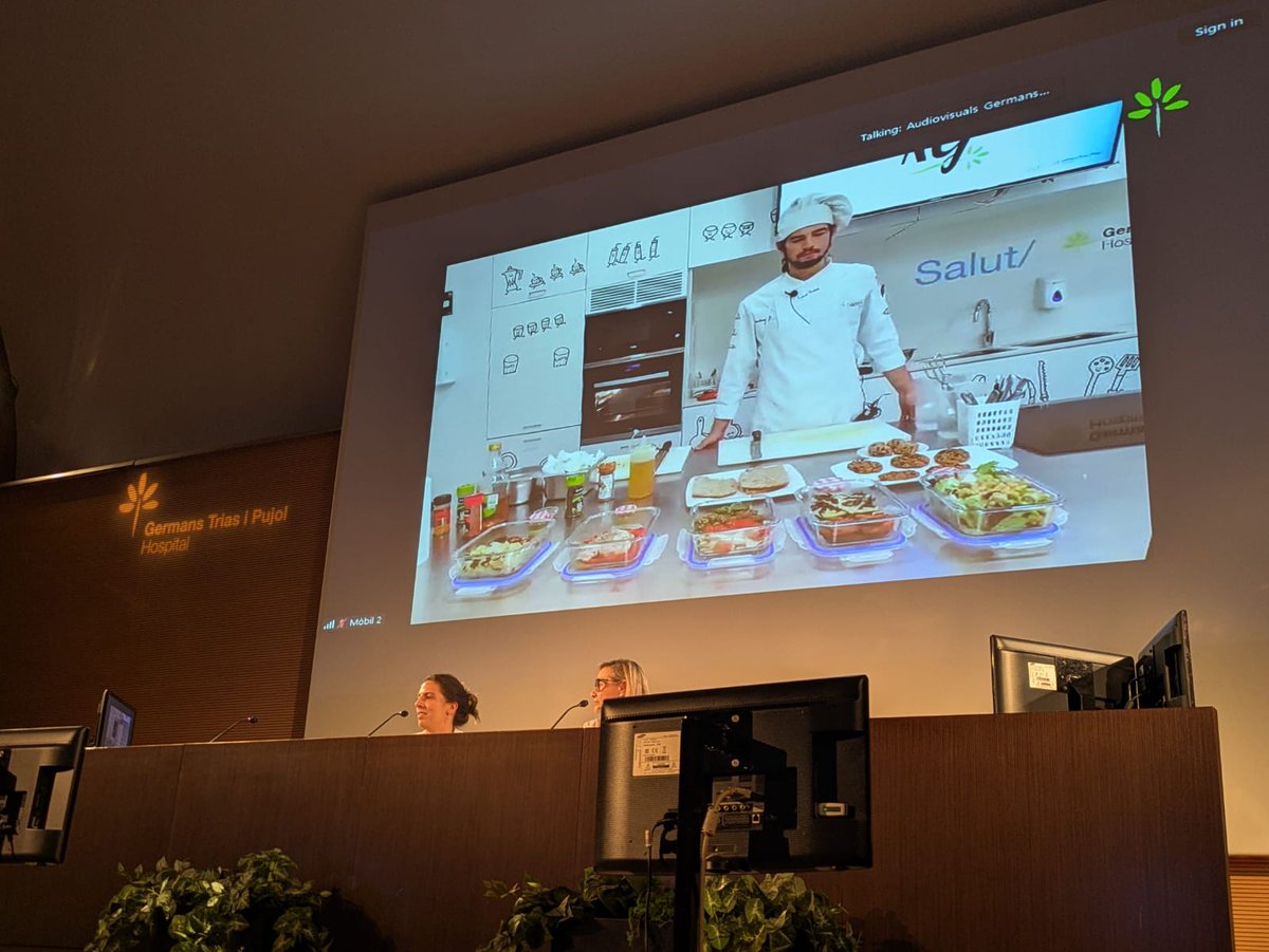 🌍💙 Dia Mundial de la Diabetis
🧘‍♀️ Lema: Benestar a la feina
 👩🏻‍🍳 Taller de cuina saludable per fer tuppers per la feina
🕧En directe: sala d'actes del <a href="/hgermanstrias/">Hosp. Germans Trias</a>
#DiaMundialDeLaDiabetis #BenestarALaFeina #CuinaSaludable