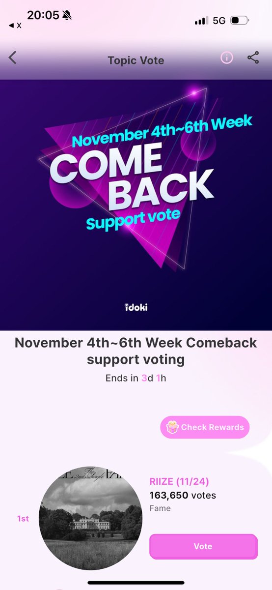 โหวต Support Vote ให้คัมแบค Fame ของน้องข้าว

🔗 idoki.chottu.link/biJZjo

ที่ 2 เร่งตีตื้นขึ้นมาเรื่อย ๆ แล้วน้าคะ เข้าไปหย่อนโหวตกะนบ่อย ๆ น้า

#พี่สาวโหวตน้องข้าว