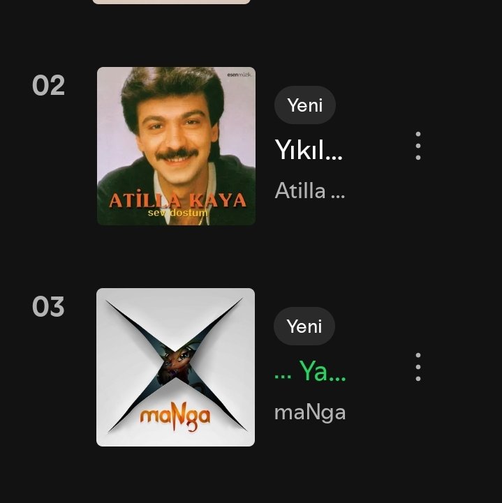 Babanla ortak Spotify kullanıyorsundur ve....en çok dinlediklerin listen...