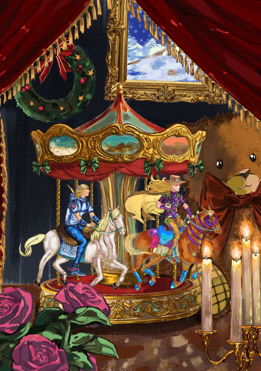 🕯🐎🌺
#ジョジョの奇妙な冒険  #JJBA